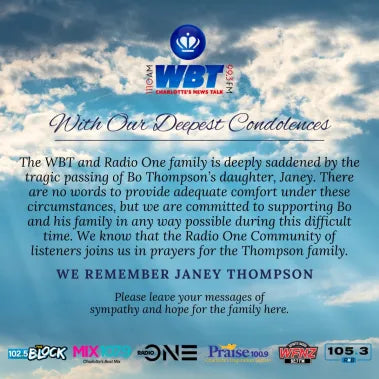 Daughter of WBT radio host passes away after complications from blood clot