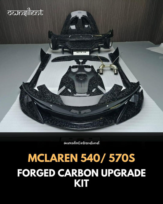 Own Silent Launches Forged Carbon Upgrade Kit for McLaren 540/570S - Own Silent International LIMITED