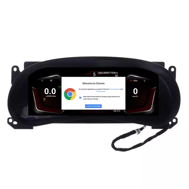 Digital Meter Screen For Mitsubishi Pajero 2006-2016 Android 9.0 4+64G