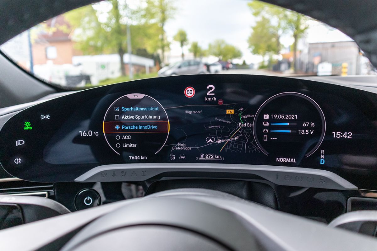 Conversion of adaptive cruise control ACC to InnoDrive incl. adaptive cruise control for Porsche