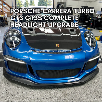 2012 - 2016 991 PORSCHE CARRERA TURBO GT3 GT3RS COMPLETE HEADLIGHT UPGRADE