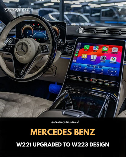 Mercedes-Benz W221 Interior Exterior Facelift To W223 Body Kit Own Silent International LIMITED    