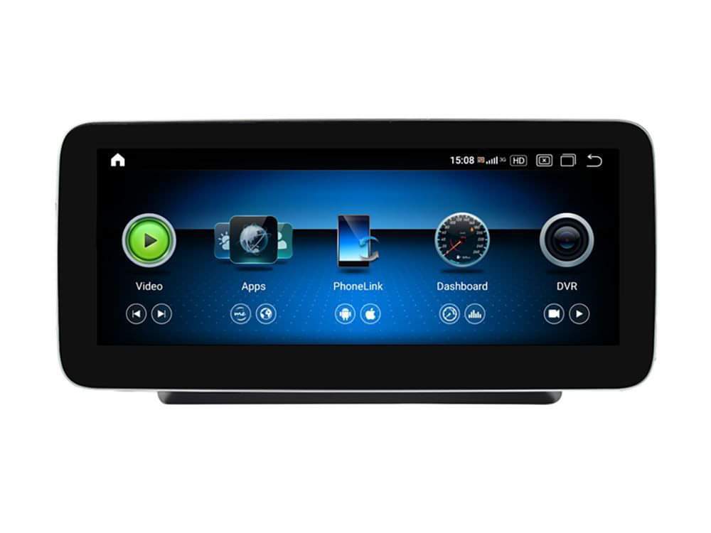 New 4G+64G 10.25 android 10 8core CPU 6+64g car stereo audio DVD player C Class W204Android Car Audio