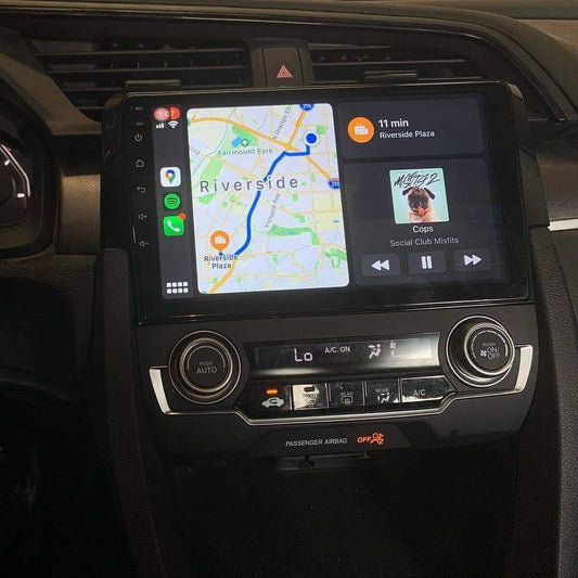 Honda Civic Carplay DSP Android Car Stereo & Apple Carplay 2gb Ram+32gb ROM With Canbus
