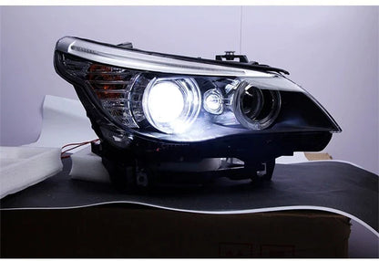 Headlight assembly for BMW 5 series E60 520 523 525 530 2003-2010 whit hernia