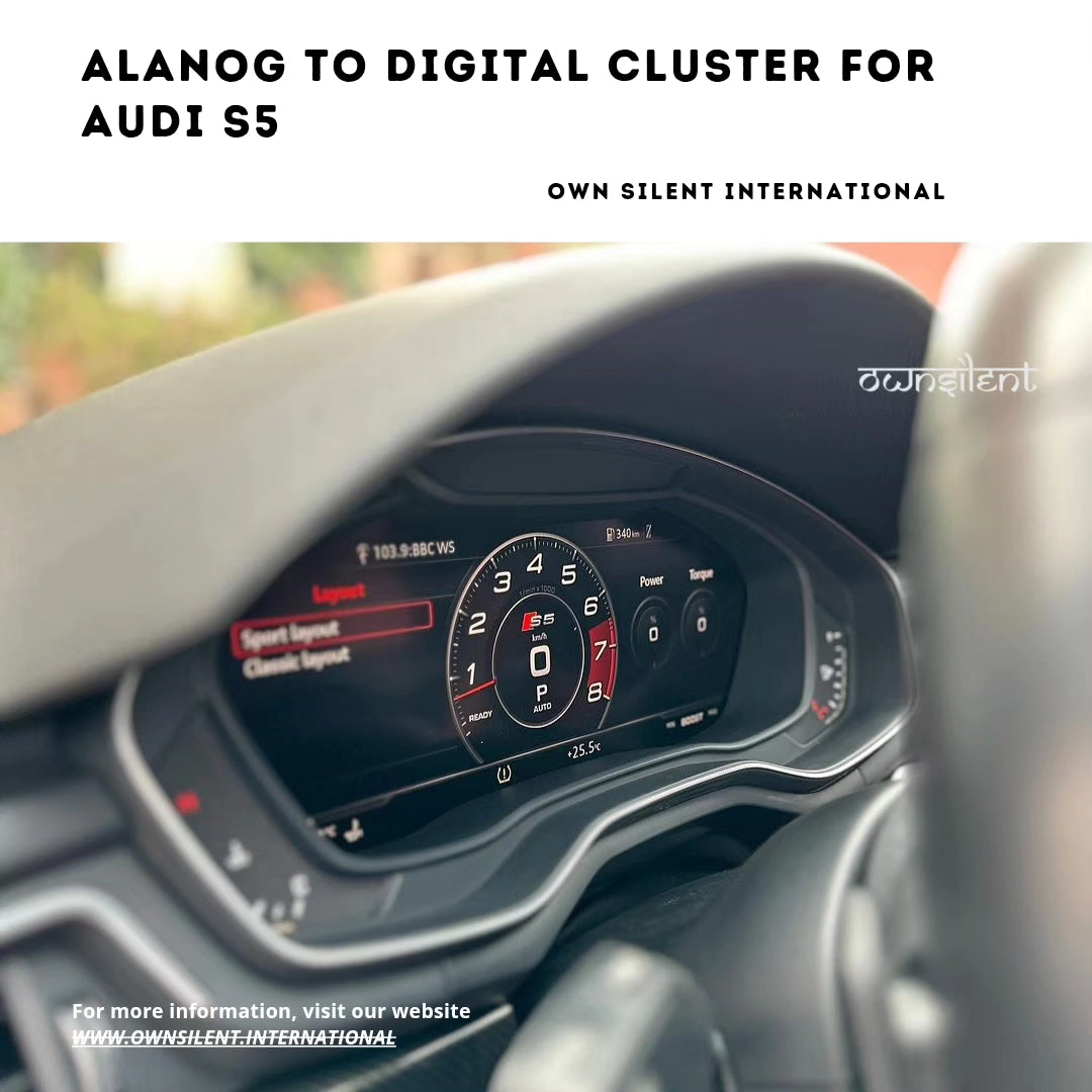 Digital Dashboard Panel Virtual Instrument Cluster CockPit LCD Speedometer For Audi Q5 2010-2018