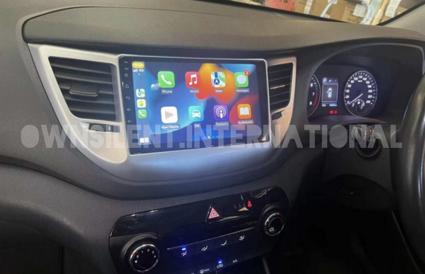 Hyundai Tucson 2015-2018 Wireless CarPlay Android Auto Stereo Replacement Navigation