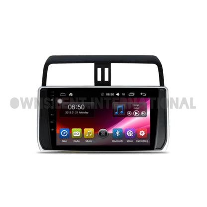 ANDROID SCREEN WITH QLED DISPLAY AND APPLE CARPLAY FOR TOYOTA PRADO 2018 AND ABOVE MODELS