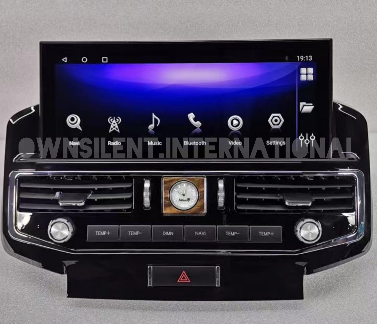 12.3 Inch android screen with carplay for Land cruiser 2008 ~ 2015