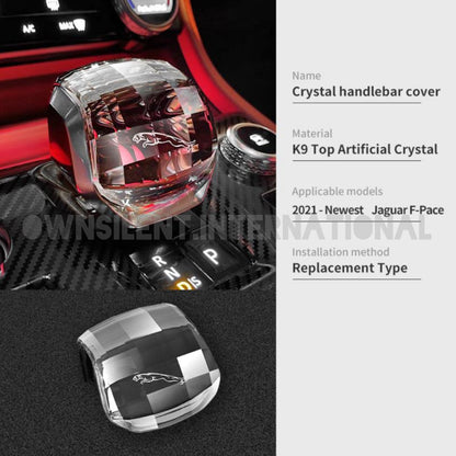 Crystal Gear Knobs For FPace 2021-22