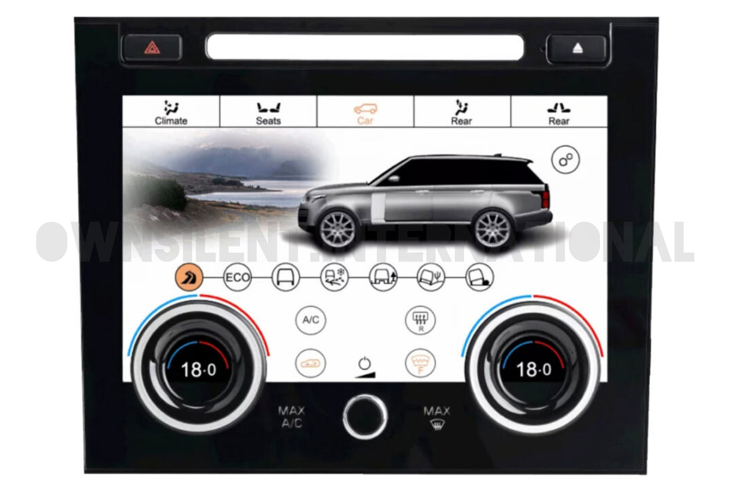 Range Rover L405 Climate Control AC Panel upgrade 2012-2017 (With CD Slot)