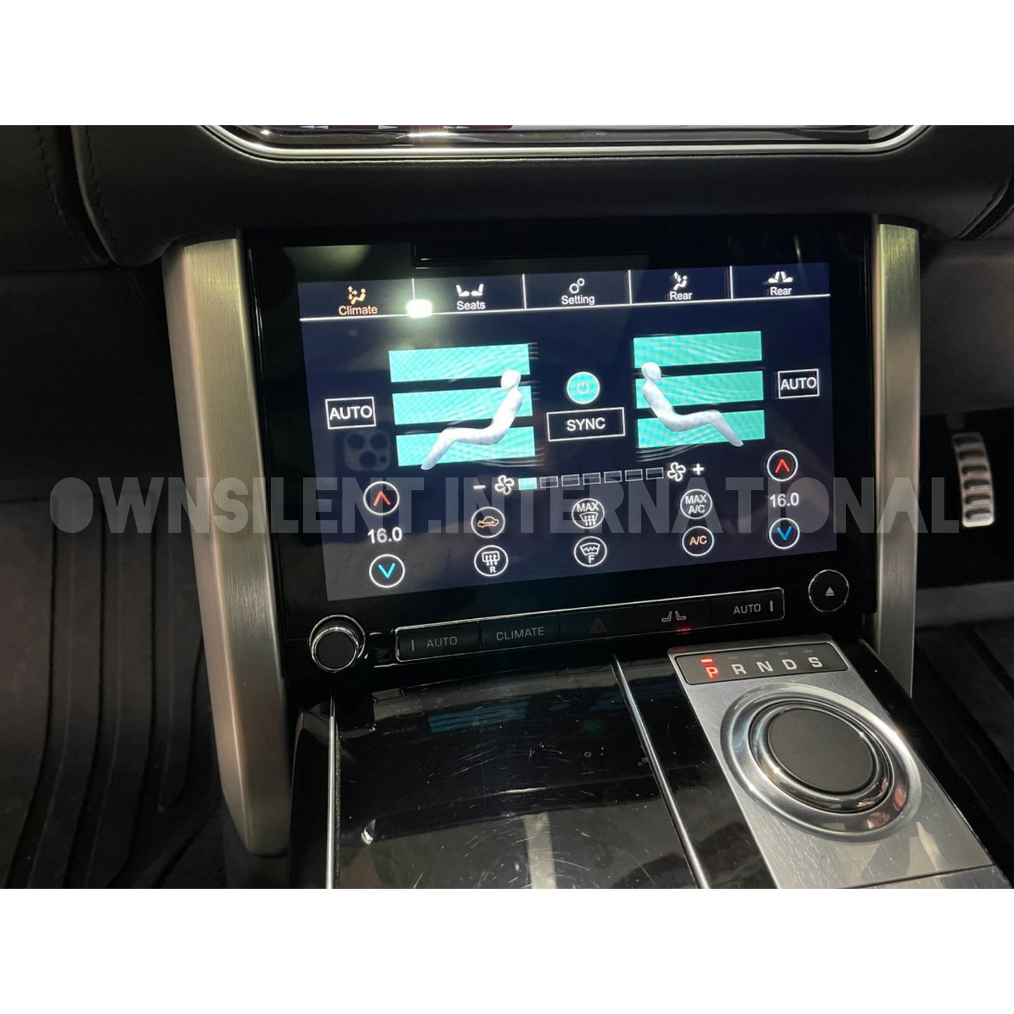 Range Rover L405 Climate Control AC Panel upgrade 2013-2017 WITHOUT DIALS