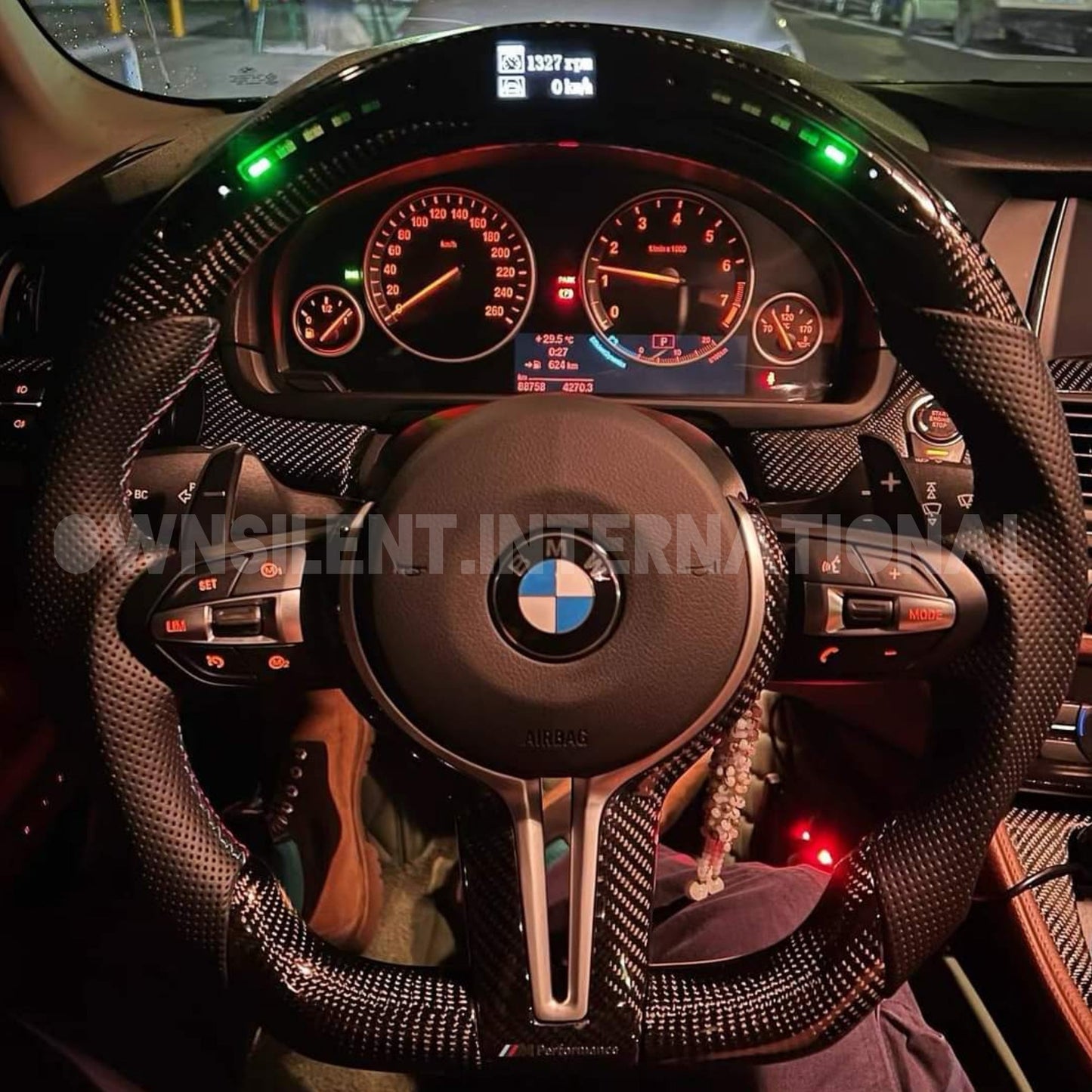 BMW m sport led steering wheel 