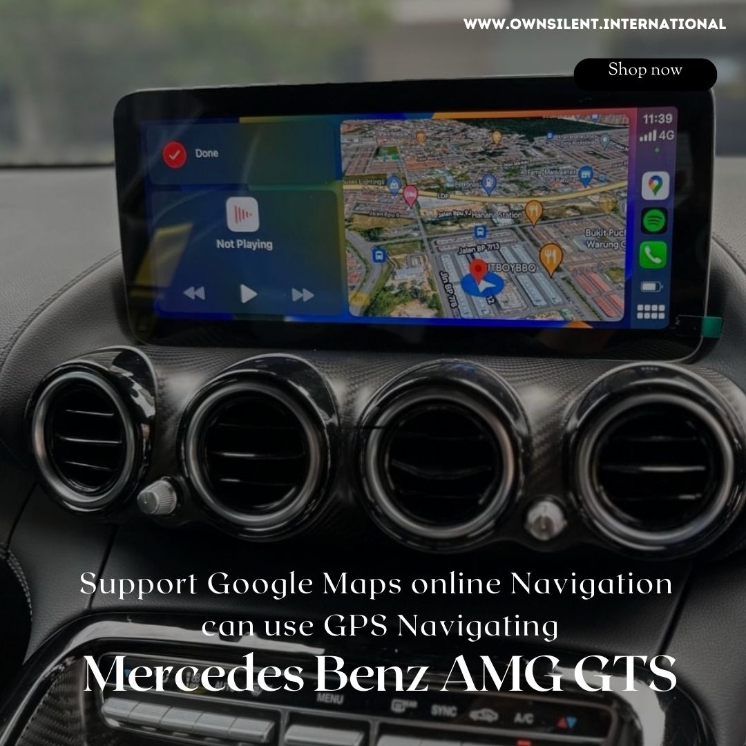 Mercedes Benz AMG GTS CARPLAY 8GB RAM Blu-ray Display Navigation System
