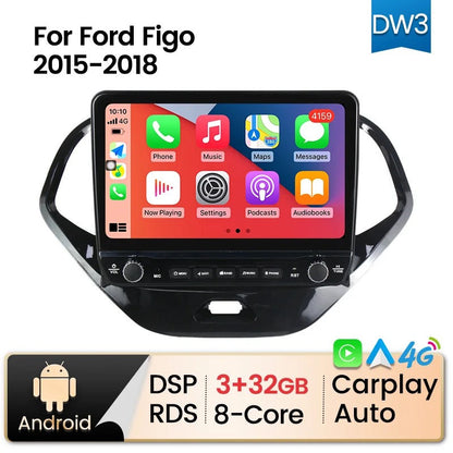 Ford Figo 2015-18 Android OEM Design CarPlay Navigation Stereo