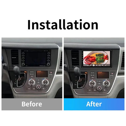 Toyota Sienna 2016 9” CarPlay DSP Navigation