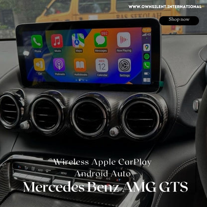 Mercedes Benz AMG GTS CARPLAY 8GB RAM Blu-ray Display Navigation System