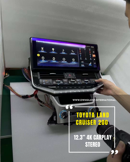 Toyota Land Cruiser 200 Stereo Upgrade To LC300