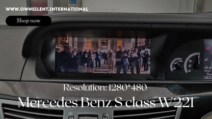 10.25‘’CarPlay Stereo  Mercedes Benz S class W221 2005-2013 LHD RHD