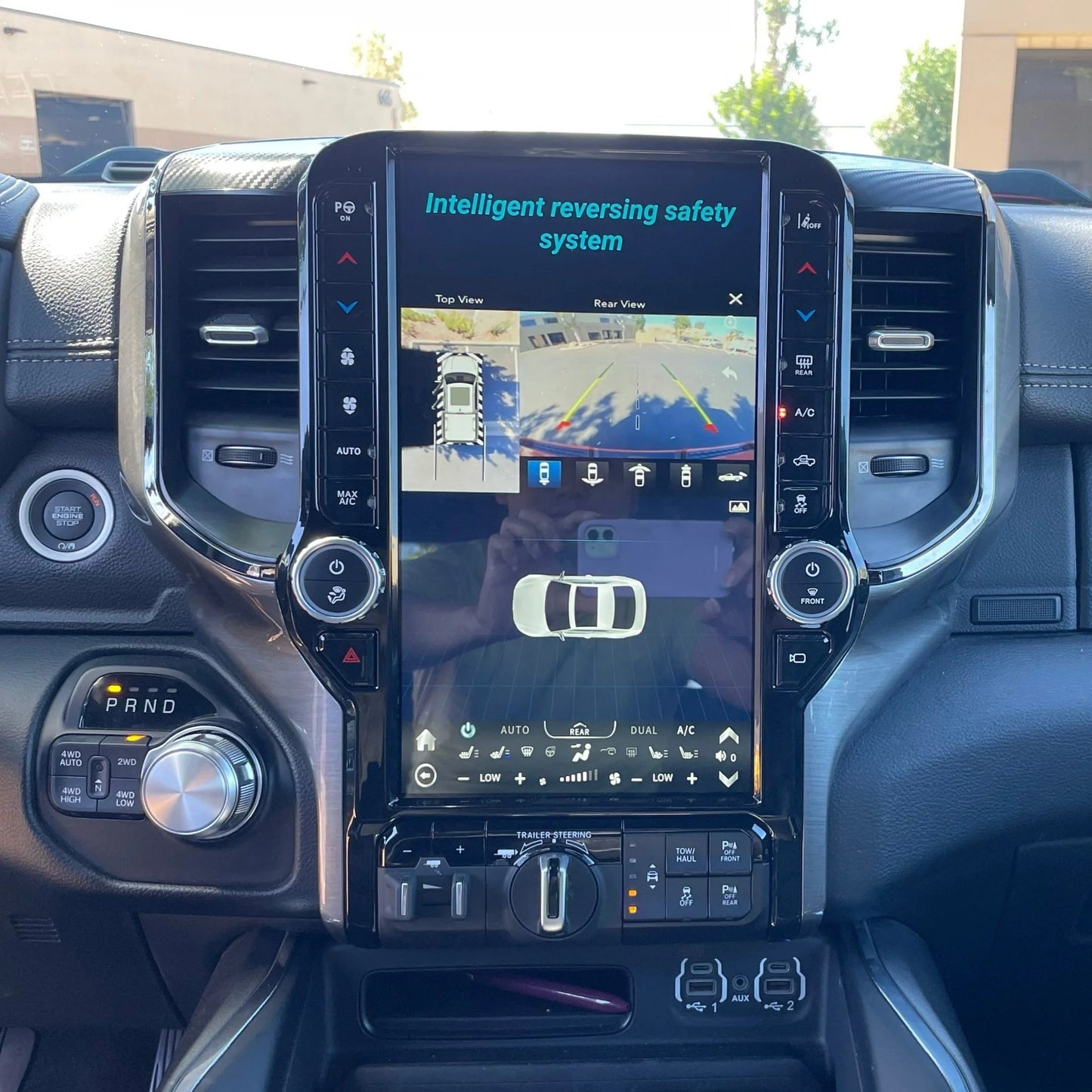 Dodge RAM 13.6” 7862 CarPlay Fast Boot Vertical Android Navigation Stereo 2019-21