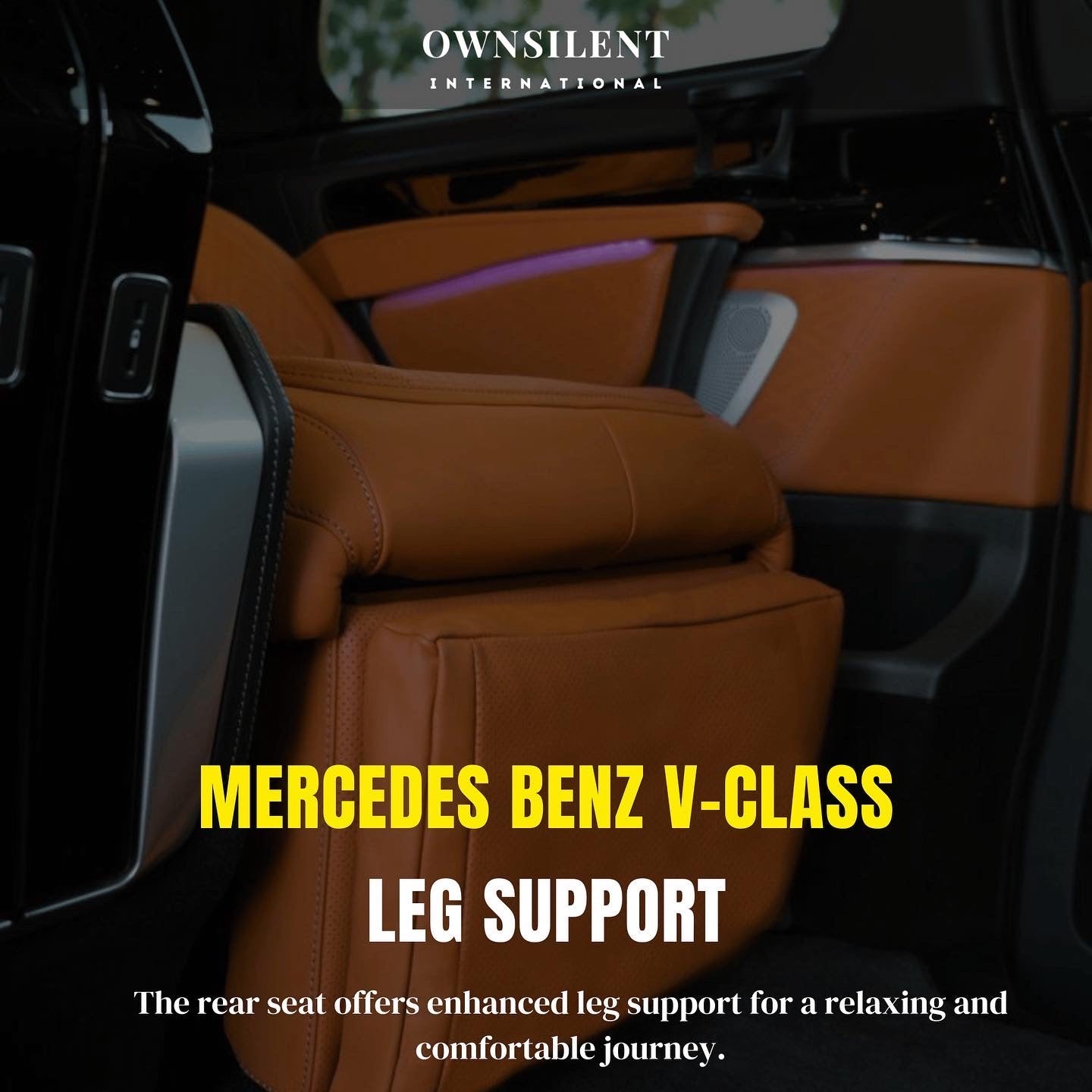 Mercedes Benz V Class Luxury Seats