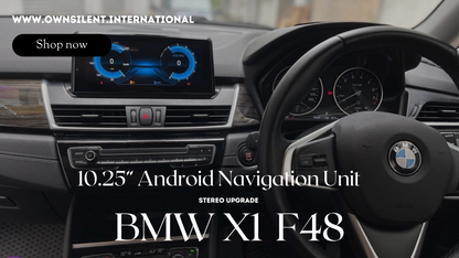 BMW X1 F48 10.25” Android CarPlay DSP Blu-ray Display stereo