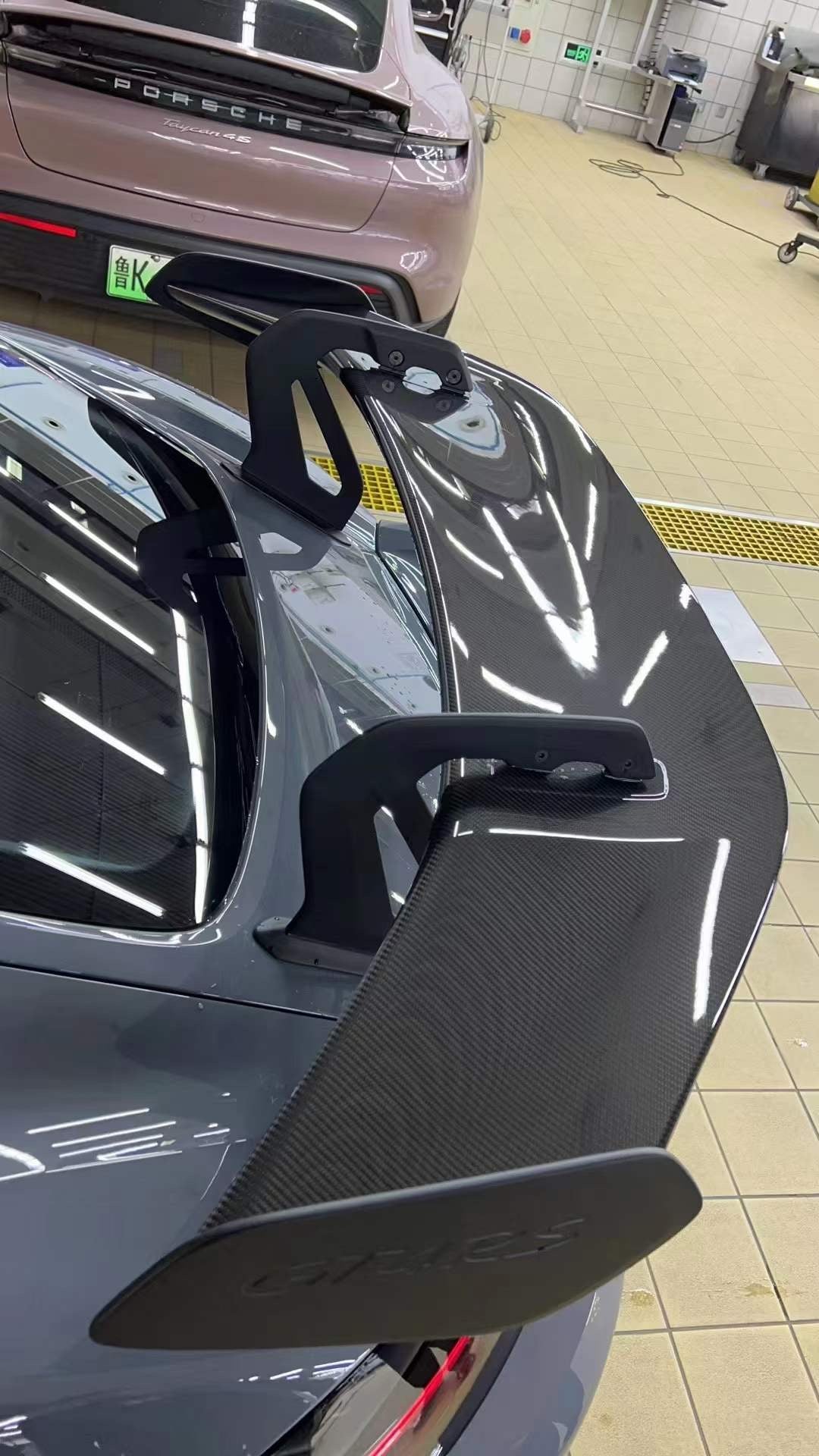 Porsche GTRS4 Carbon Fiber Track Tail