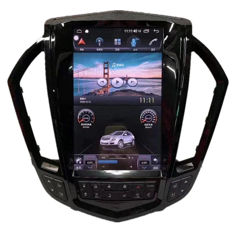 Cadillac SRX 2009-12 12.1” Vertical Android Tesla Screen CarPlay