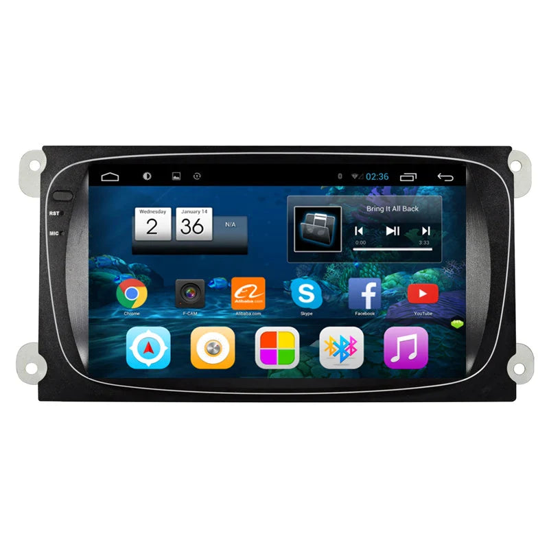Ford Mondeo Focus Galaxy Kuga S-Max C-Max Android 8” CarPlay Navigation