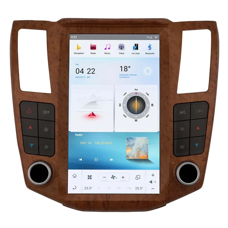 Lexus RX RX300 RX350 RX400 RX400H 2004-08 Android CarPlay Stereo