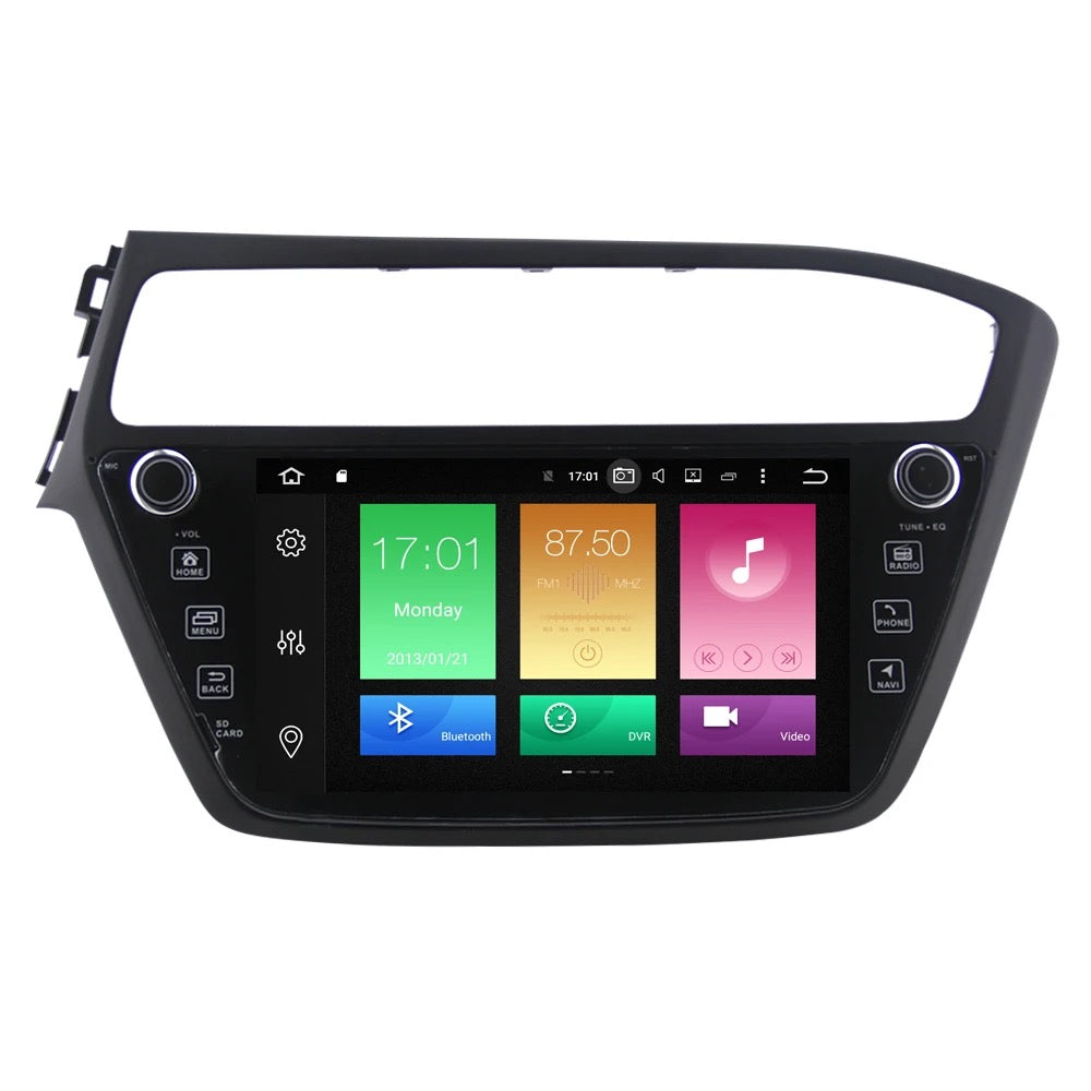 Hyundai I20 Android OEM Design CarPlay Stereo HD Display