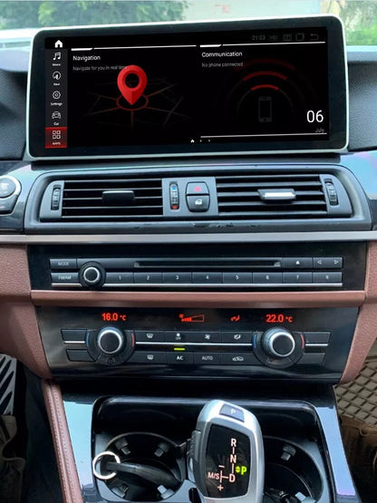 12.3'' IPS Android 12 CIC NBT 8GB RAM  Car Video Wireless Carplay WIFI GPS For BMW 7 Series F01 F02 2009-2015