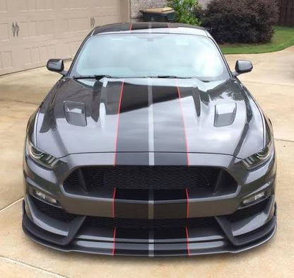 CARBON FIBER front bumper FOR MUSTANG 2015 GT350 Style