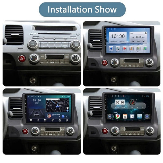 Honda Civic 2006-11 Android 4GB RAM stereo Apple CarPlay