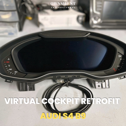 Audi S4 B9 Virtual Cockpit Retrofit Instrumental Cluster