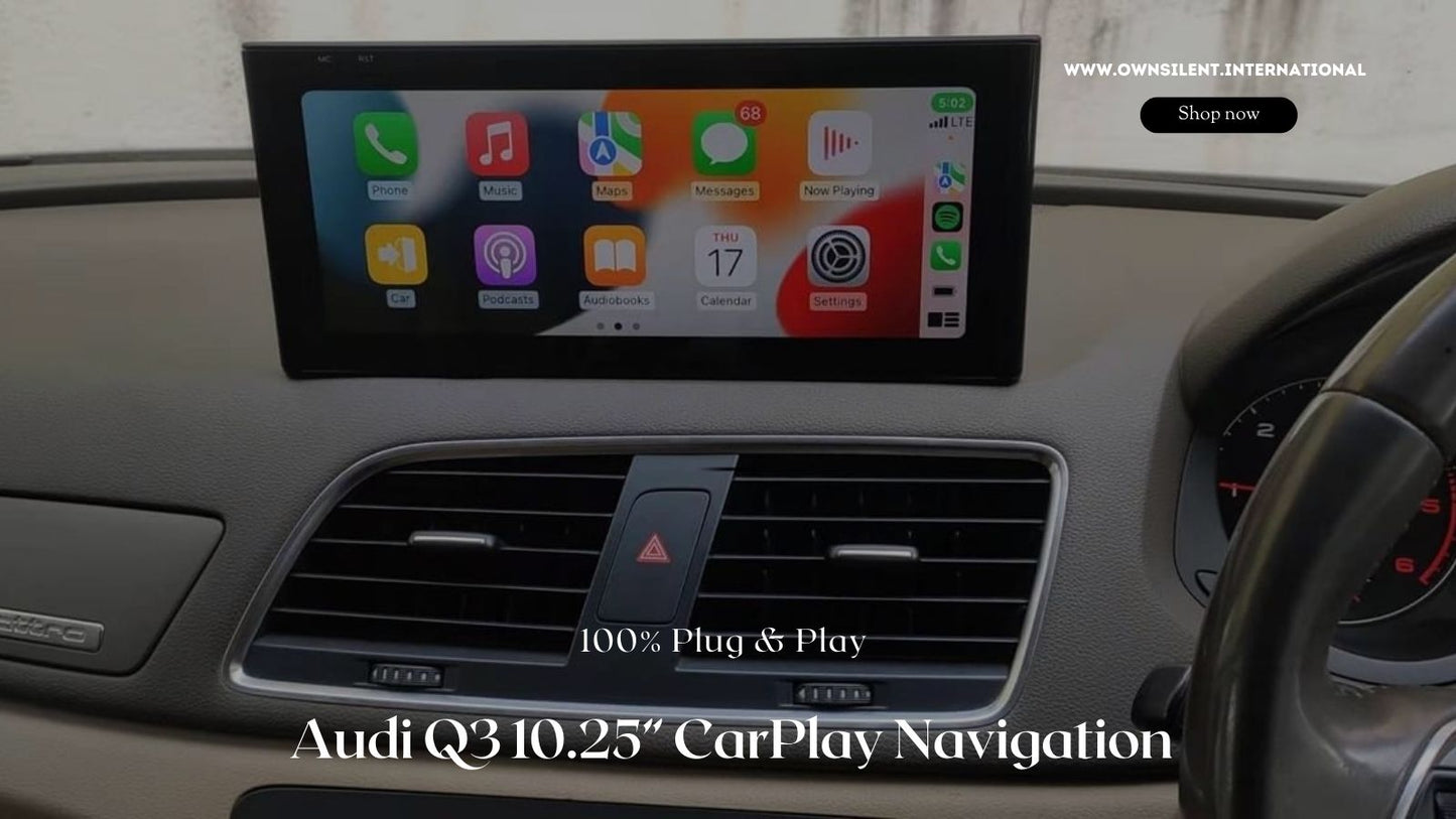 Audi Q3 10.25” Android CarPlay HD Car Stereo