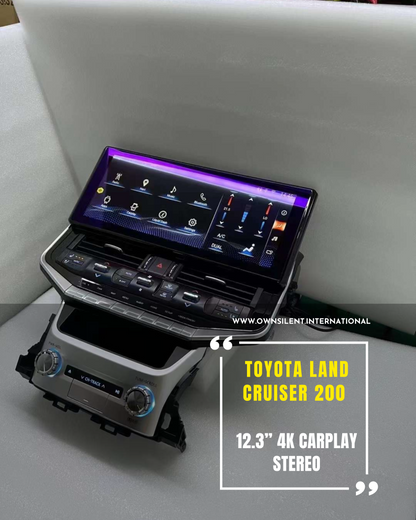 Toyota Land Cruiser 200 Stereo Upgrade To LC300