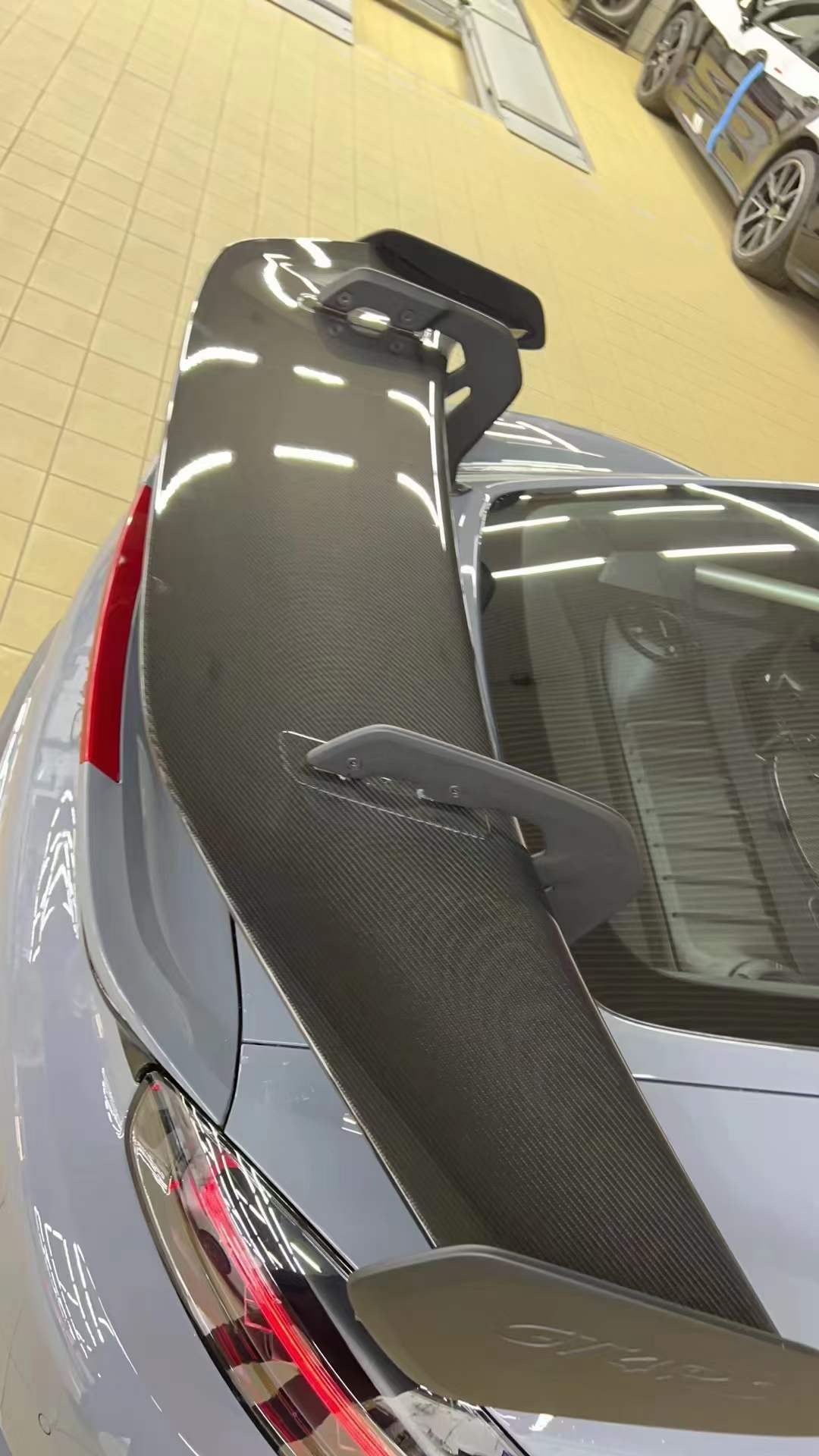 Porsche GTRS4 Carbon Fiber Track Tail