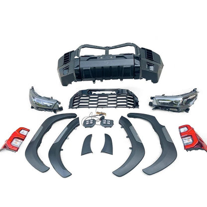 4x4 Body Kit For Toyota Hilux Rocco 2020 Upgrade To Toyota Tundra 2021