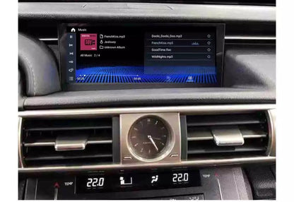 Aftermarket Lexus IS 250 300h 350 Large Touch Screen Android Display Apple Carplay