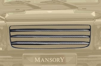 Mercedes Benz MANSORY Grill Mask Cover IV “Stripes”
