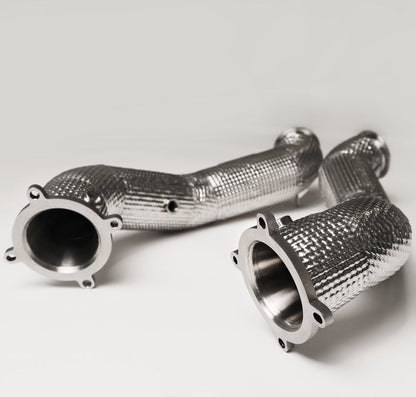 McLaren 765 LT First-class & high-quality downpipes with or without heat protection
