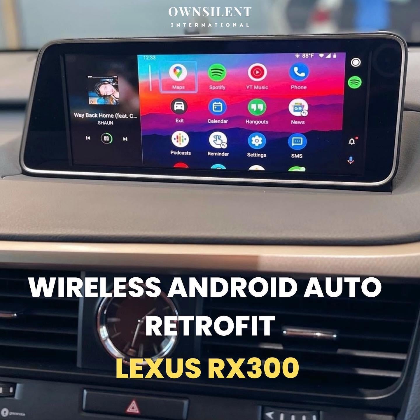 Lexus Wireless CarPlay Retrofit