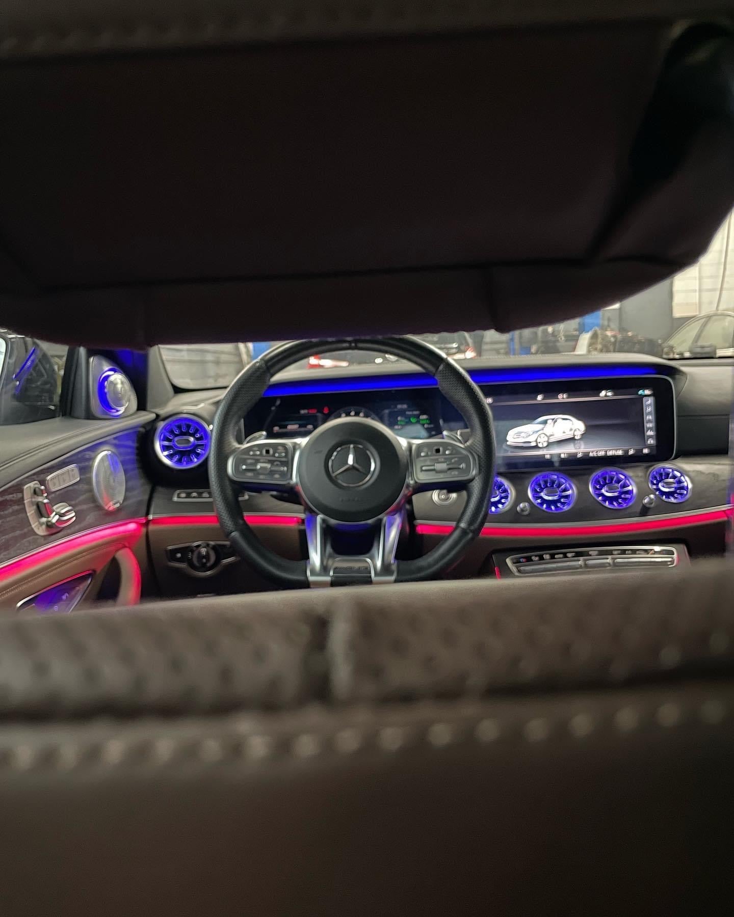 Mercedes Benz E Class Ambient Lights