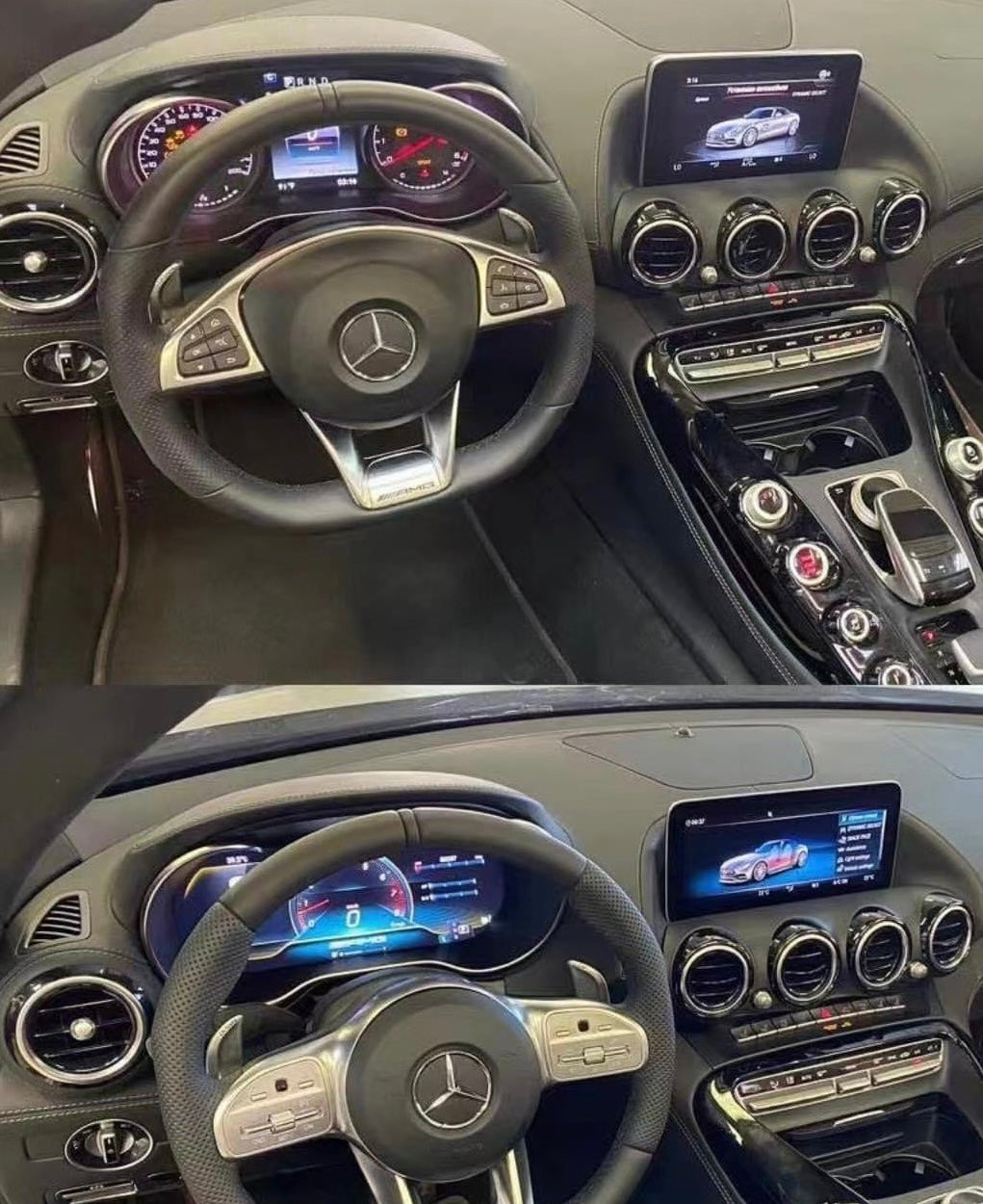 Mercedes-Benz AMG GT Digital Cluster
