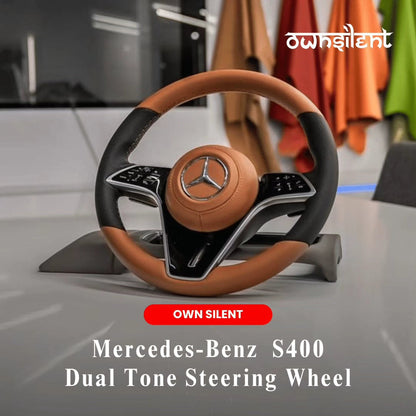 Mercedes-Benz S400 Dual Tone Custom Design Steering Wheel