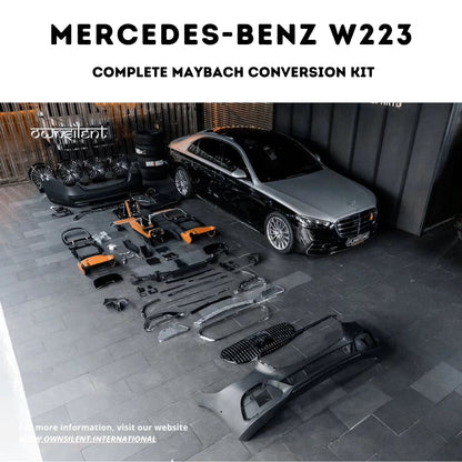 Mercedes-Benz W223 S Class Conversion To MAYBACH